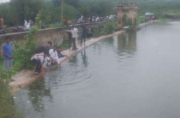 50 mm of rain in Kishangarh in one hour किशनगढ़ में एक घंटे में बरसा 50 एमएम पानी