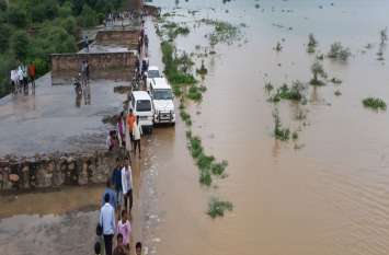 Morale dam overflowed, high alert continues लबालब हुआ मोरेल बांध, हाईअलर्ट जारी