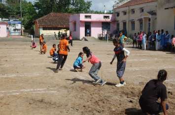 sports, Hockey, Basketball, Kho Kho : Students showed sports talent sports, Hockey, Basketball, Kho Kho : विद्यार्थियों ने दिखाई खेल प्रतिभा