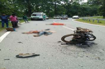 Road accident in Bemetara, youth dies राखी छोड़कर लौट रहे भाई की जिंदगी नहीं बचा पाई बहन का रक्षा सूत्र, घर पहुंचने से पहले हो गया दर्दनाक हादसा