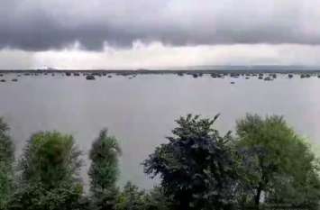Morel Dam Close to overflow in Dausa एशिया का सबसे बड़ा कच्चा बांध ओवरफ्लो के करीब पहुंचा, 21 साल बाद दिखेगा ऐसा नजारा