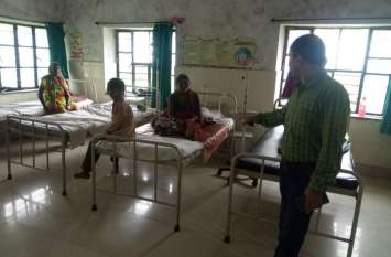 all opened during accidental inspection आकस्मिक निरीक्षण में खुल गई पोल