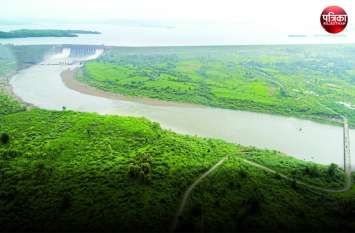 river's journey amidst the unfathomable water and greenery of the Mahi Video...banswara : मनभावन है माही बांध के अथाह जल और हरियाली के बीच नदी का यह सफर...