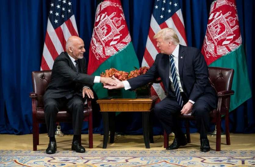 Asharf Ghani Donald Trump अफगानिस्तान पर मेहरबान हुआ अमरीका, 1250 करोड़ डॉलर के मदद किया ऐलान