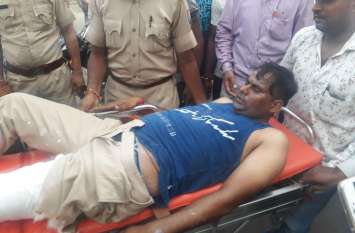 Two policemen injured in firing Firing in jaipur : पुलिस-बदमाशों के बीच मुठभेड़, दो पुलिसकर्मियों को लगी गोली