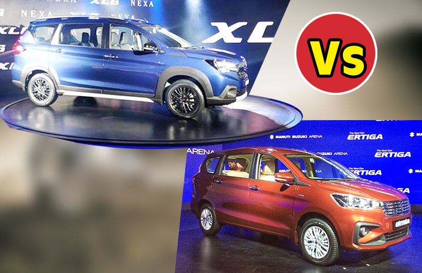 how Maruti Suzuki XL6 is different from Maruti Suzuki Ertiga यहां जानें अर्टिगा से किस मामले में अलग है नई XL6 कार