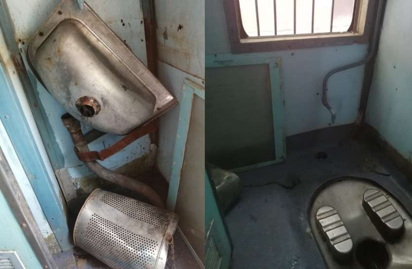 रेलवे की बदहाल सफाई, ट्वीट कर जागरूक यात्री ने खोली पोल रेलवे की बदहाल सफाई, ट्वीट कर जागरूक यात्री ने खोली पोल