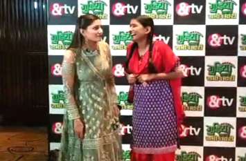 sapna in indore for show promotion VIDEO STORY : शो के प्रमोशन के लिए इंदौर आईं सपना चौधरी