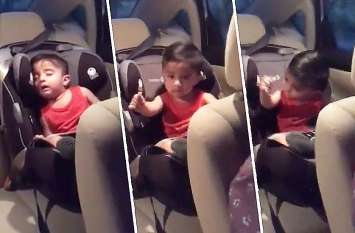 bady wake up and starts dancing video goes viral गाना बजते ही नींद से उठकर तुरंत डांस करने लगी बच्ची, वायरल हो रहा है ये अनोखा Video