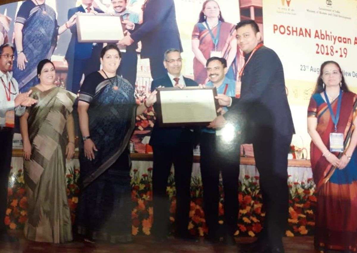 श्रेष्ठ कार्य के लिए दमण आंगनबाड़ी को तीन पुरस्कार