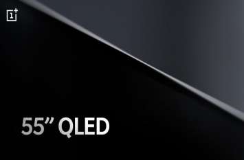 OnePlus TV with 55 inch QLED display conformed OnePlus TV 55 इंच QLED डिस्प्ले के साथ आएगा, कंपनी ने दी जानकारी