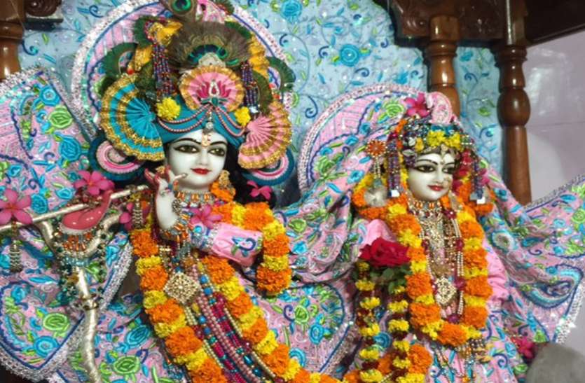 इस्कॉन मंंदिर कृष्ण जन्माष्टमी के मौके पर इस्कॉन मंंदिर में भव्य आयोजन, रात 2 बजे तक कर सकते हैं राधा-कृष्ण के दर्शन