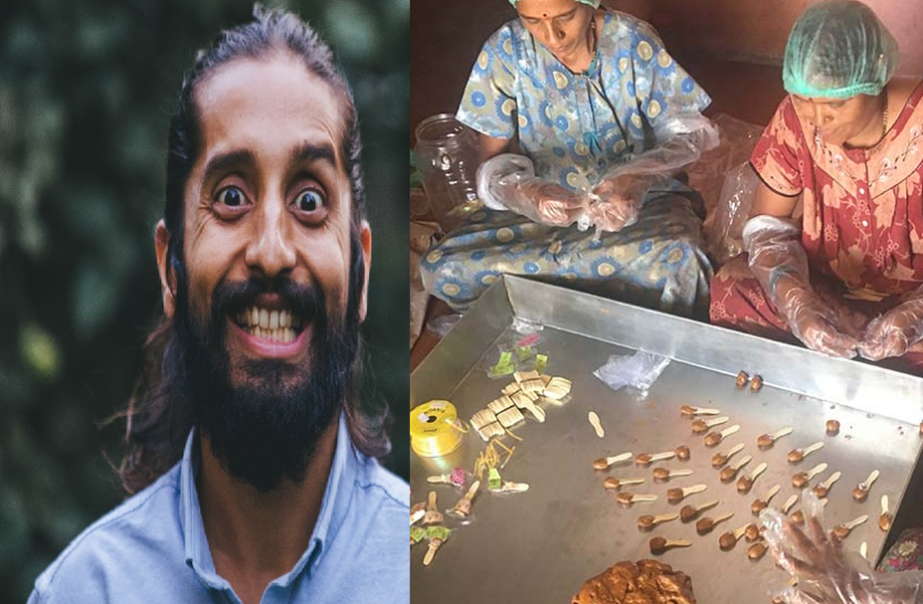 untitled.png नौकरी छोड़ ये शख्स कर रहा है ग्रामीण महिलाओं की मदद, बनाता है देसी टॉफी