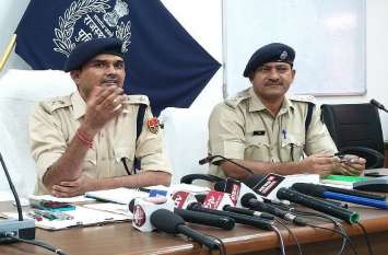 SP said, do not hang the helmet at home, wear it and drive एसपी बोले, हेलमेट को घर में नहीं टांगे, इसे पहनें और वाहन चलाए