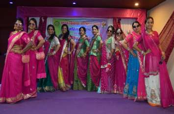 beawar लहरिया पहन ईठलाई महिलाएं