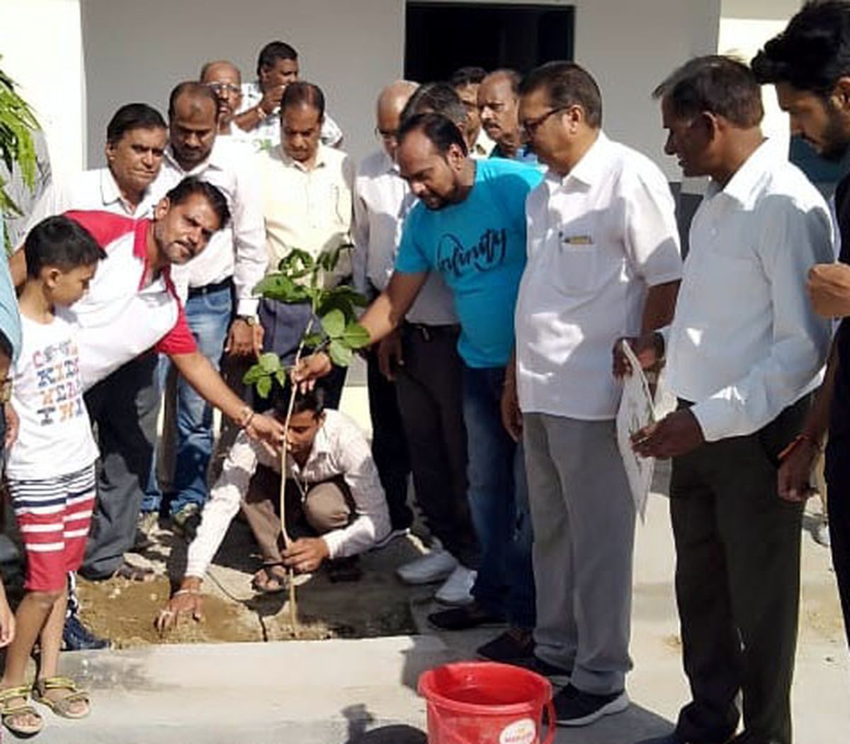 शहर को हरा भरा करने का लिया संकल्प शहर को हरा भरा करने का लिया संकल्प