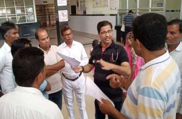 beawar नवजात की मौत पर गुस्साए ग्रामीण, जताया विरोध