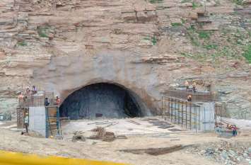 Construction of the widest tunnel in the state's roadway started, know Construction of the widest tunnel in the state's roadway started, know