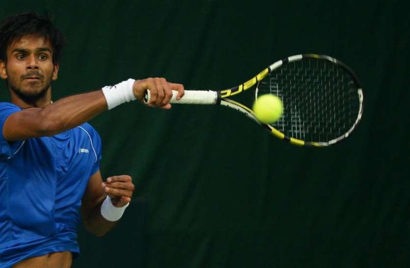 sumit_nagal_tennis.jpg यूएस ओपन में दिग्गज रोजर फेडरर से भिड़ेगा युवा भारतीय खिलाड़ी