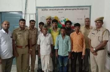 6 accused arrested प्रेमी व उसके साथियों ने ही की हत्या, 6 आरोपी गिरफ्तार