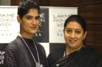 Smriti Irani shares inspiring story of Jaipur model Nisha Yadav राजस्थान: ढाणी से निकली निशा बनी 'सुपर' मॉडल, टैलेंट से इम्प्रेस हो स्मृति ईरानी ने किया वीडियो पोस्ट