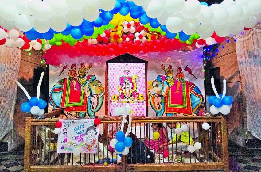 अंचल में धूमधाम से मनाई जन्माष्टमी
