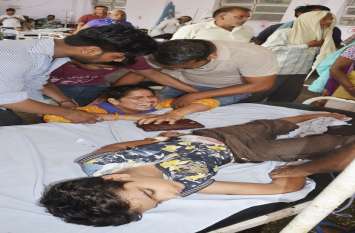 Only son killed, father and nephew injured in accident हादसे में इकलौते पुत्र की मौत, पिता व भतीजा घायल