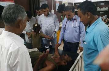 Three injured due to electric current Three injured due to electric current