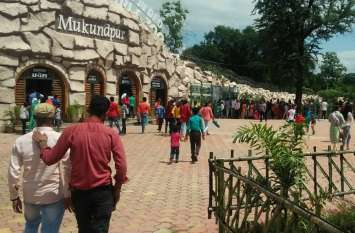 The rain has disturbed, wait a little more to see the reindeer in Mukundpur The rain has disturbed, wait a little more to see the reindeer in Mukundpur