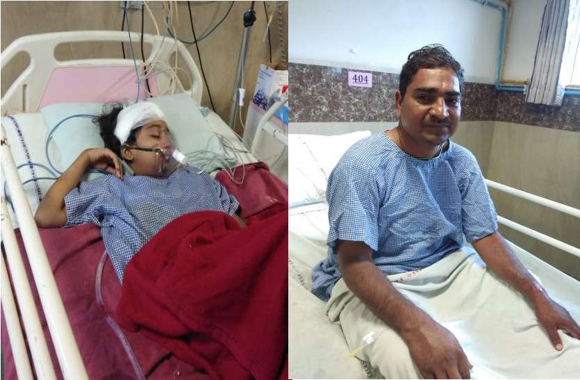 train_accident जान जोखिम में डालकर पिता-पुत्री ने चलती ट्रेन में की चढ़ने की कोशिश, दोनों का फिसला पैर