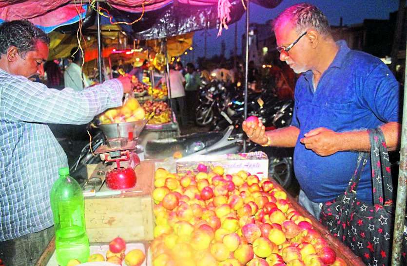 Kashmir apple coming soon in gwalior market अब शहर के बाजार में आएगा कश्मीर का सेब, शिमला में भी सेब की भरपूर आवक