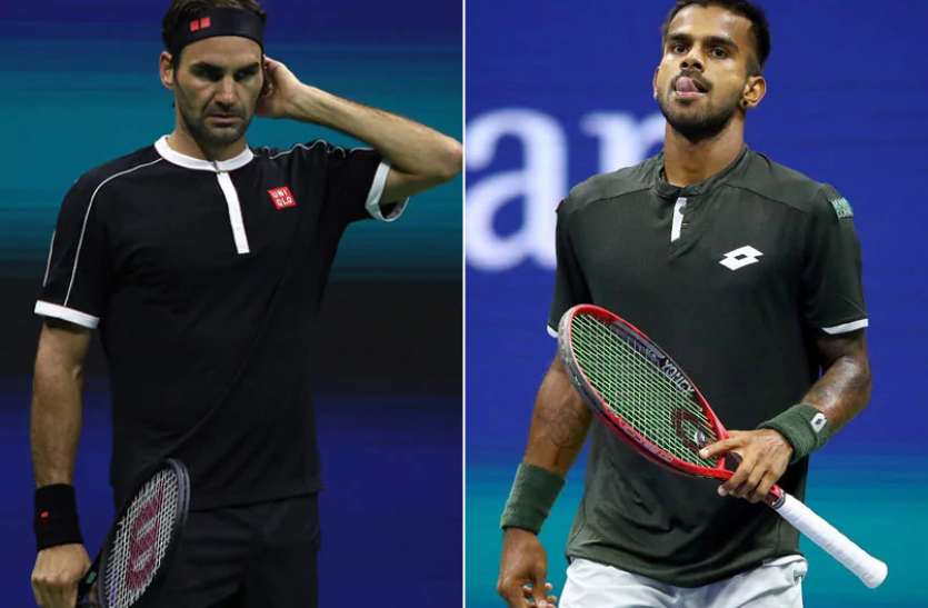 roger_federer_and_sumit_nagal.jpg नागल ने विश्व के महान खिलाड़ी के खिलाफ गजब का धर्य दिखाया- महेश भूपति