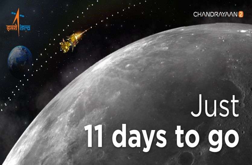 CHANDRAYAAN 2 : चांद की कक्षा में तीसरा मैनुवर सफल CHANDRAYAAN 2 : चांद की कक्षा में तीसरा मैनुवर सफल