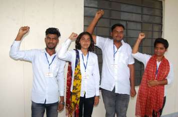 rr moraraka college election news jhunjhunu झुंझुनूं के मोरारका कॉलेज में एसएफआई का अनीष धायल बना अध्यक्ष, कोलिंडा गांव का रहने वाला है नया अध्यक्ष