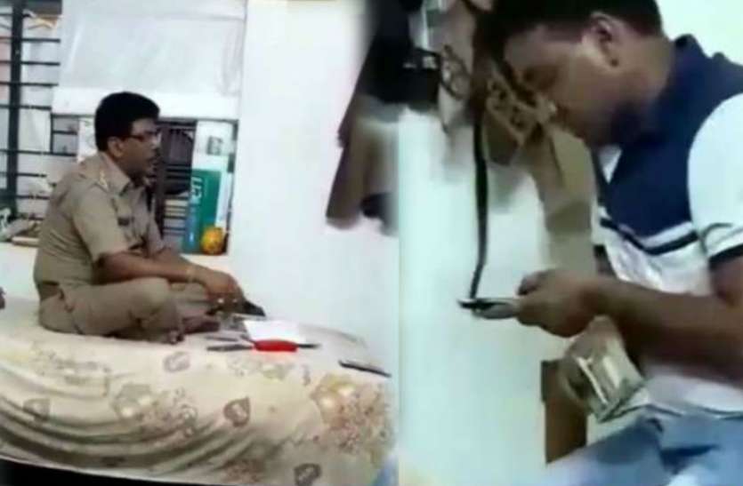 police_002.jpg 80 लाख रुपए हर महीने लेता है ये पुलिस अधिकारी, रेत माफिया का बड़ा खुलासा- देखें वीडियो