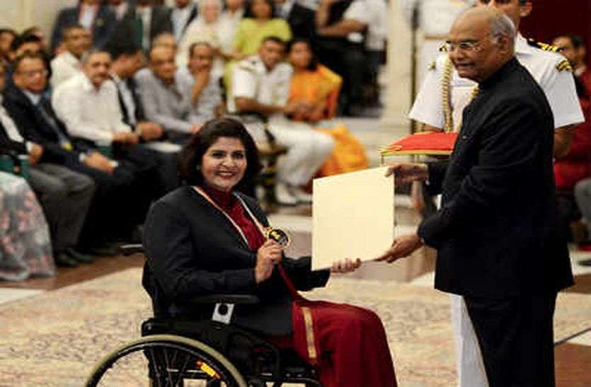 Deepa Malik खेल दिवस पर दीपा मलिक को मिला राजीव गांधी खेल रत्न, विमल कुमार को द्रोणाचार्य अवॉर्ड