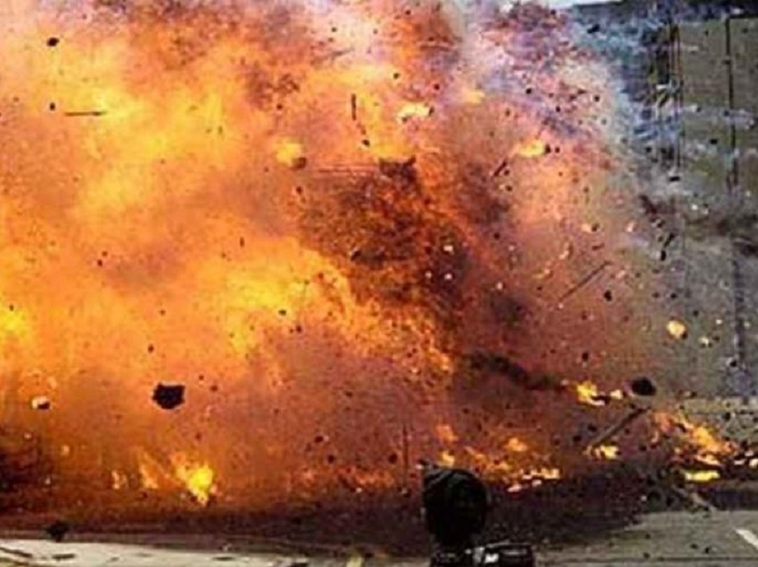 bomb blast in jabalpur, young woman death on the spot