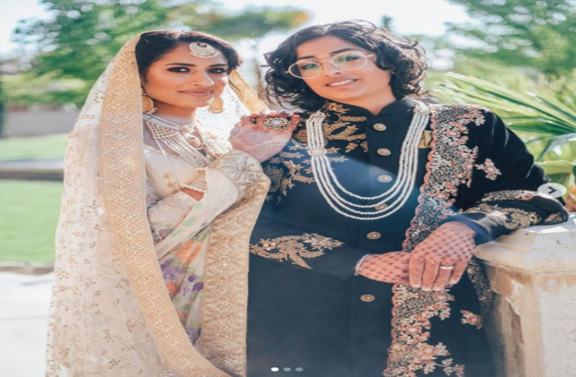 India Pakistan Lesbian Couple Marriage In California Photos Goes Viral