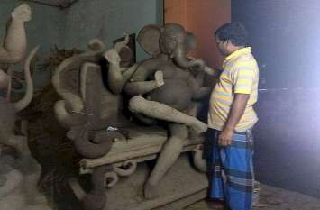 Dungarpur : dungarpur-eco-ganpati-news-rajasthan-patrika campain गणेश चतुर्थी विशेष : परंपरा और पहल को मिला पत्रिका का साथ, बदली तस्वीर