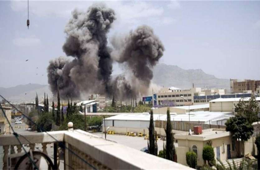 yemen यमन: सेना ने हौती विद्रोहियों के ठिकानों पर किया हवाई हमला, 60 की मौत