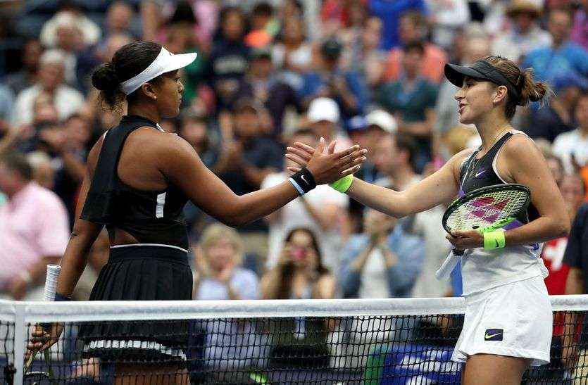 Naomi Osaka US Open : ओसाका उलटफेर की शिकार, बेनकिक ने किया बाहर, नडाल अंतिम आठ में पहुंचे