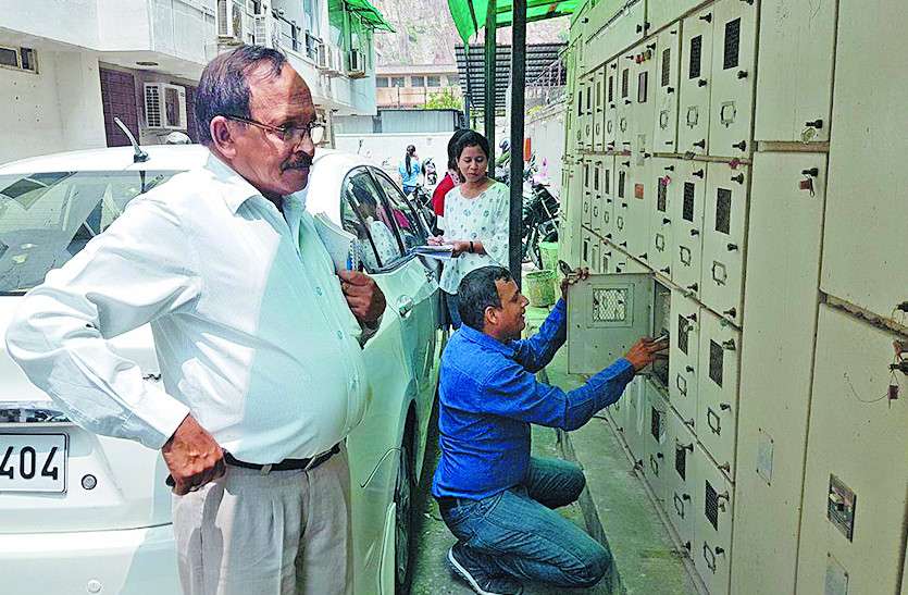 bijali chori जयपुर में लोग अपना रहे बिजली चोरी करने के नए-नए तरीके, डिस्कॉम कीे बहुमंजिला इमारतों में चैंकिंग
