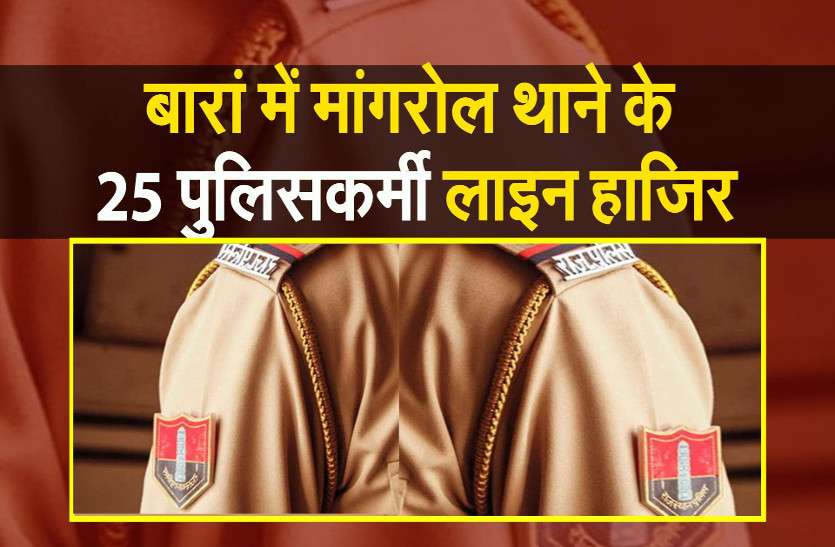 25 policemen sent to line of Mangrol police station death in custody हिरासत में मौत पर मांगरोल पुलिस थाने के 25 पुलिसकर्मियों को किया लाइन हाजिर