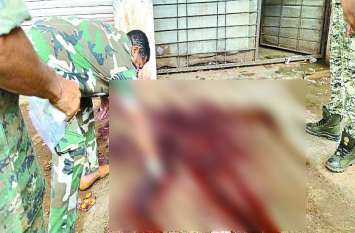 Chhattisgarh Janta Congress leader killed by Unknow Guys killled जन्मदिन में खेलना था केक की होली लेकिन हुआ कुछ ऐसा की शुरू हो गया खुनी खेल