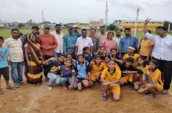 64 district level kabaddi competation,wins bhanwargaaarh कबड्डी में अटरू व बरलां को पछाड़ा भंवरगढ़ की लाड़लियों ने