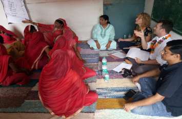 International Agricultural Development Fund Team Visit तेजस्विनी कार्यक्रम की समीक्षा करने इटली से आया दल, महिलाओं से ली जानकारी