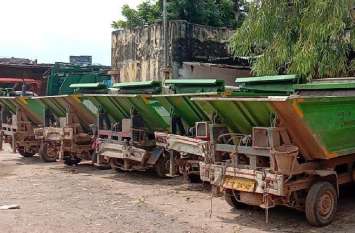 Bundi News,Bundi Rajasthan news, Bundi Hindi news, garbage collection, बकाया भुगतान नहीं होने से थमा घर-घर कचरा संग्रहण कार्य