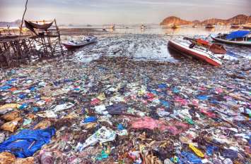 patrika.com Dangerous Sign : मुंबई के समुद्र में 2050 तक मछलियों से ज्यादा तैरेगी प्लास्टिक