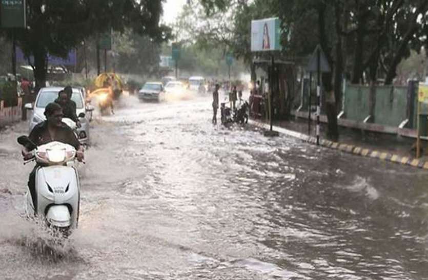 Heavy rain in mp today सुबह-शाम हुई झमाझम बारिश, आंकड़ा 660 मिमी के पार