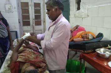 Monsoon havoc : Three women injured after falling home मॉनसून का कहर : घर गिरने से तीन महिलाएं घायल